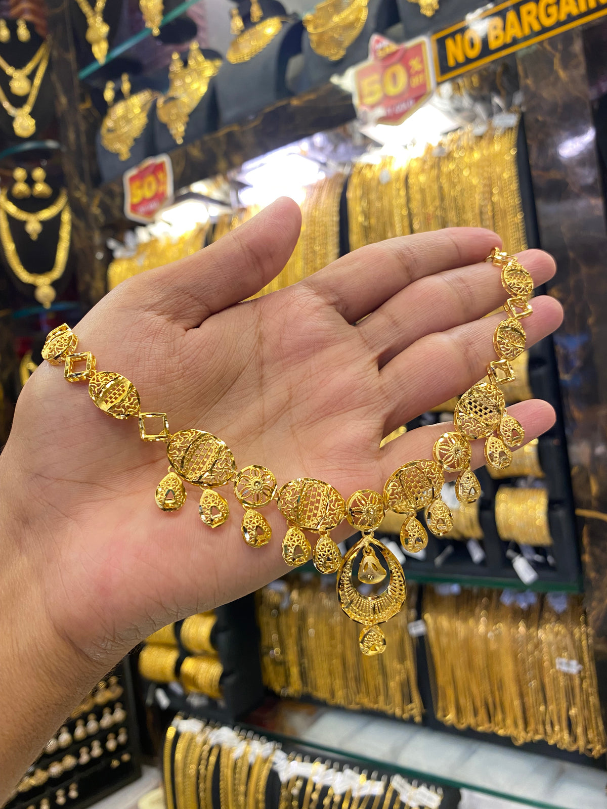 Turkish neck set - Gold plated