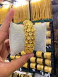 Gold Plated Kada Bangle Screw Type 1Pcs