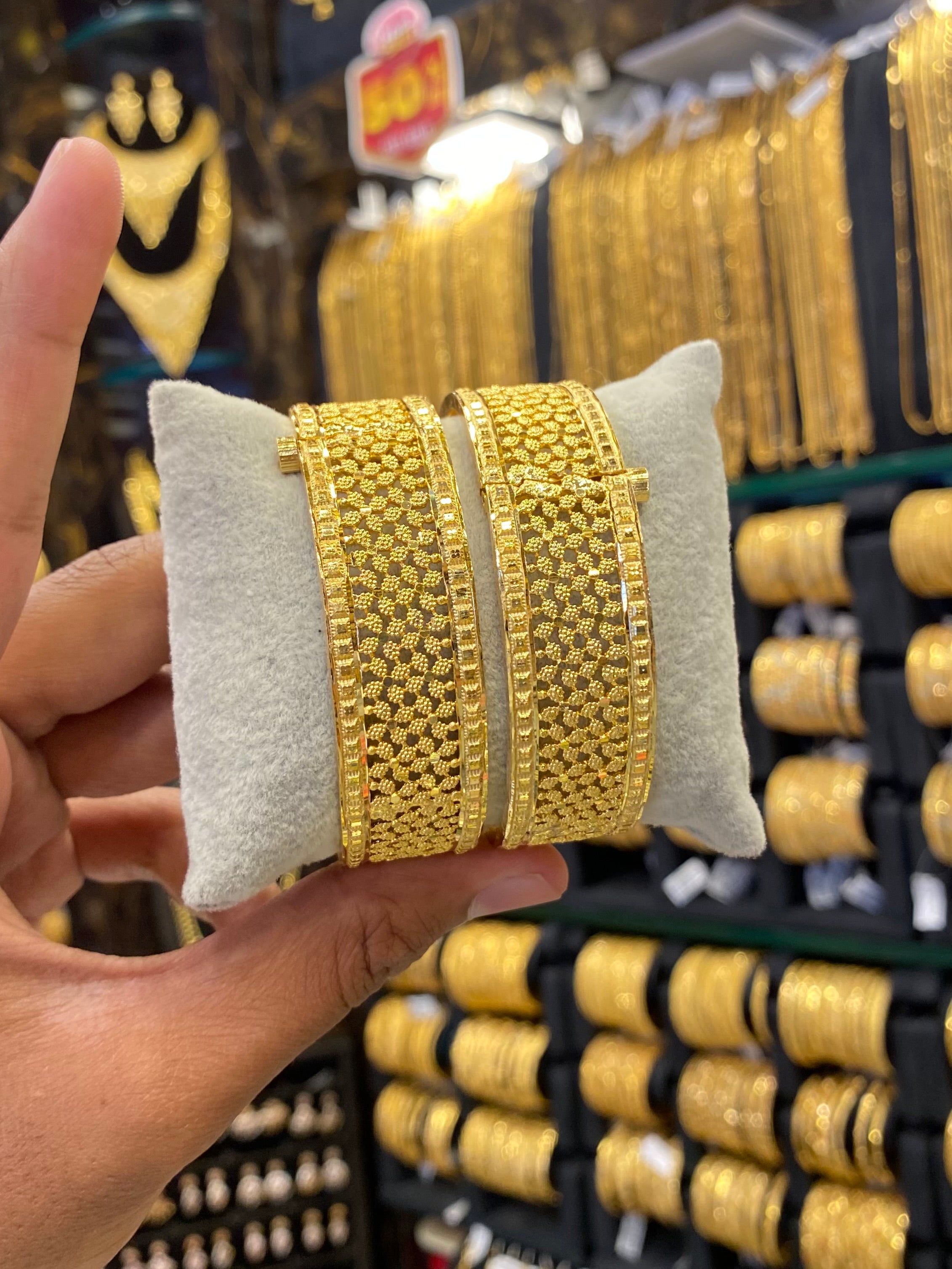 Gold Plated Kada