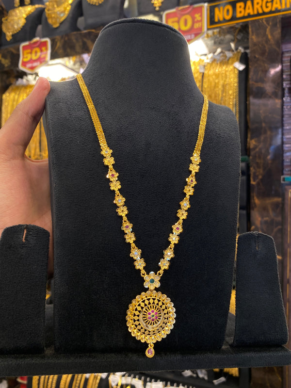 Statement Sleek Long Set - Gold Plated