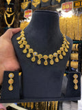 Turkish Style Neck Set Tri Mix - Gold Plated