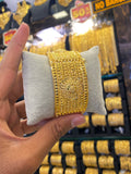 Kada Screw Bangle Broad - 1Pcs Gold Plated