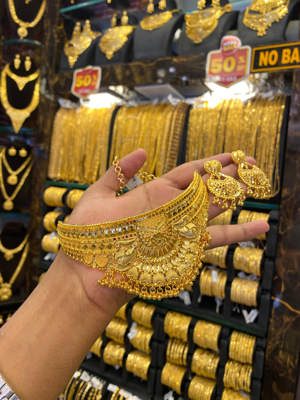 Gold Plated Calcutta Style Choker