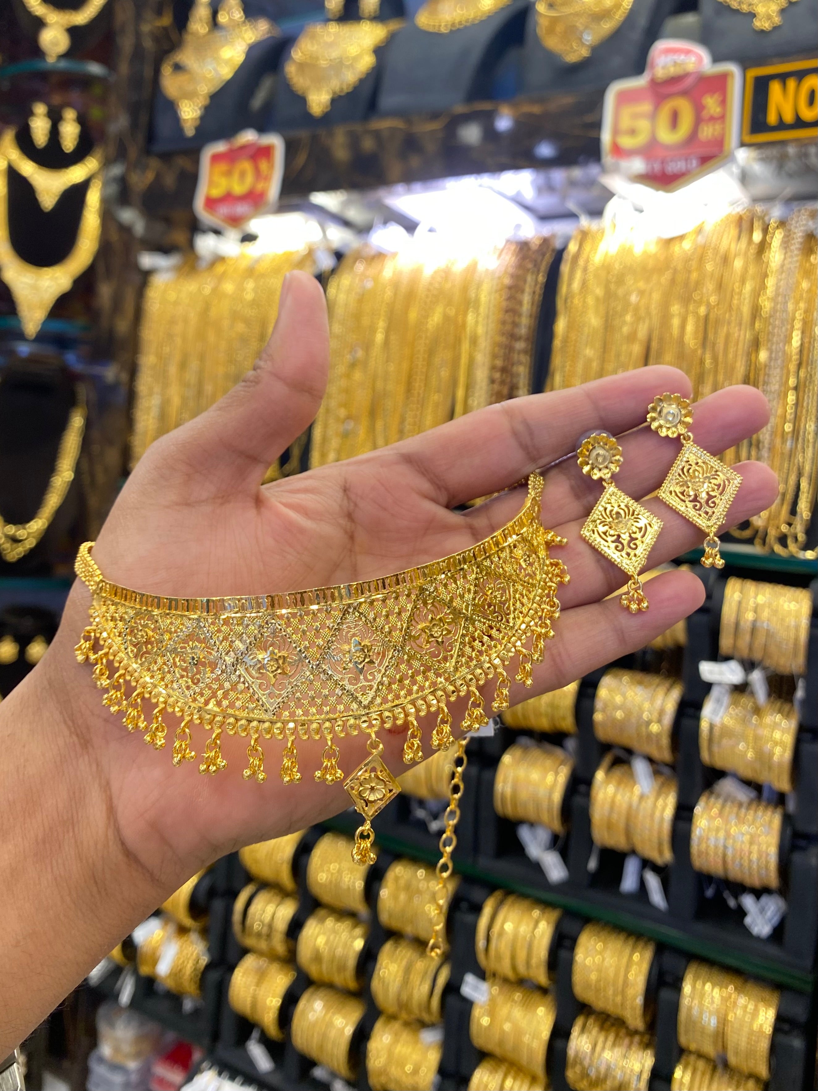 Gold Plated Calcutta Style Choker