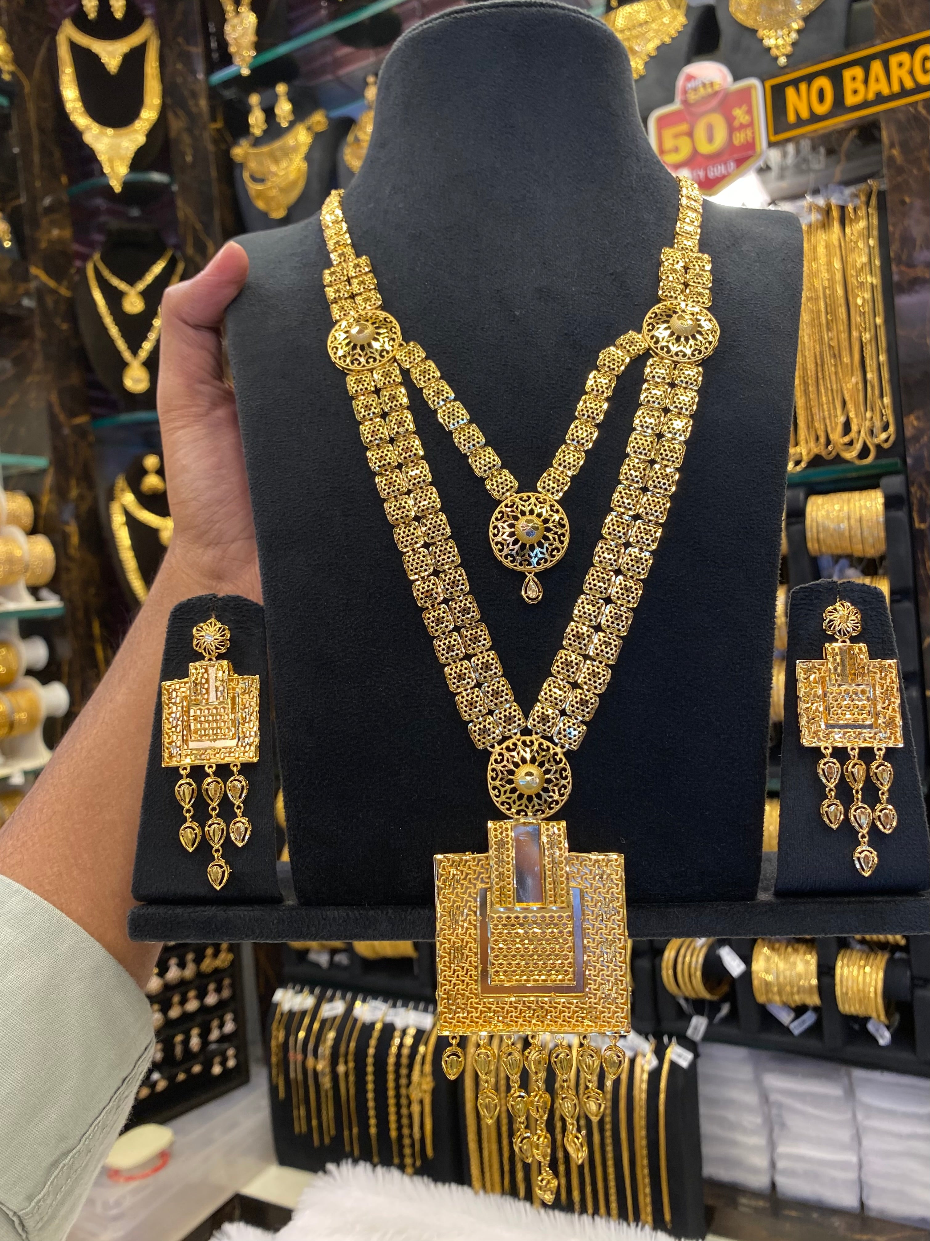 Turkish Style Long Full Gold