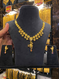 Turkish style neck set - Gold plated