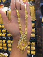 Indian Style Long Set - Gold Plated