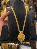 Calcutta style middle/haram set - Gold plated
