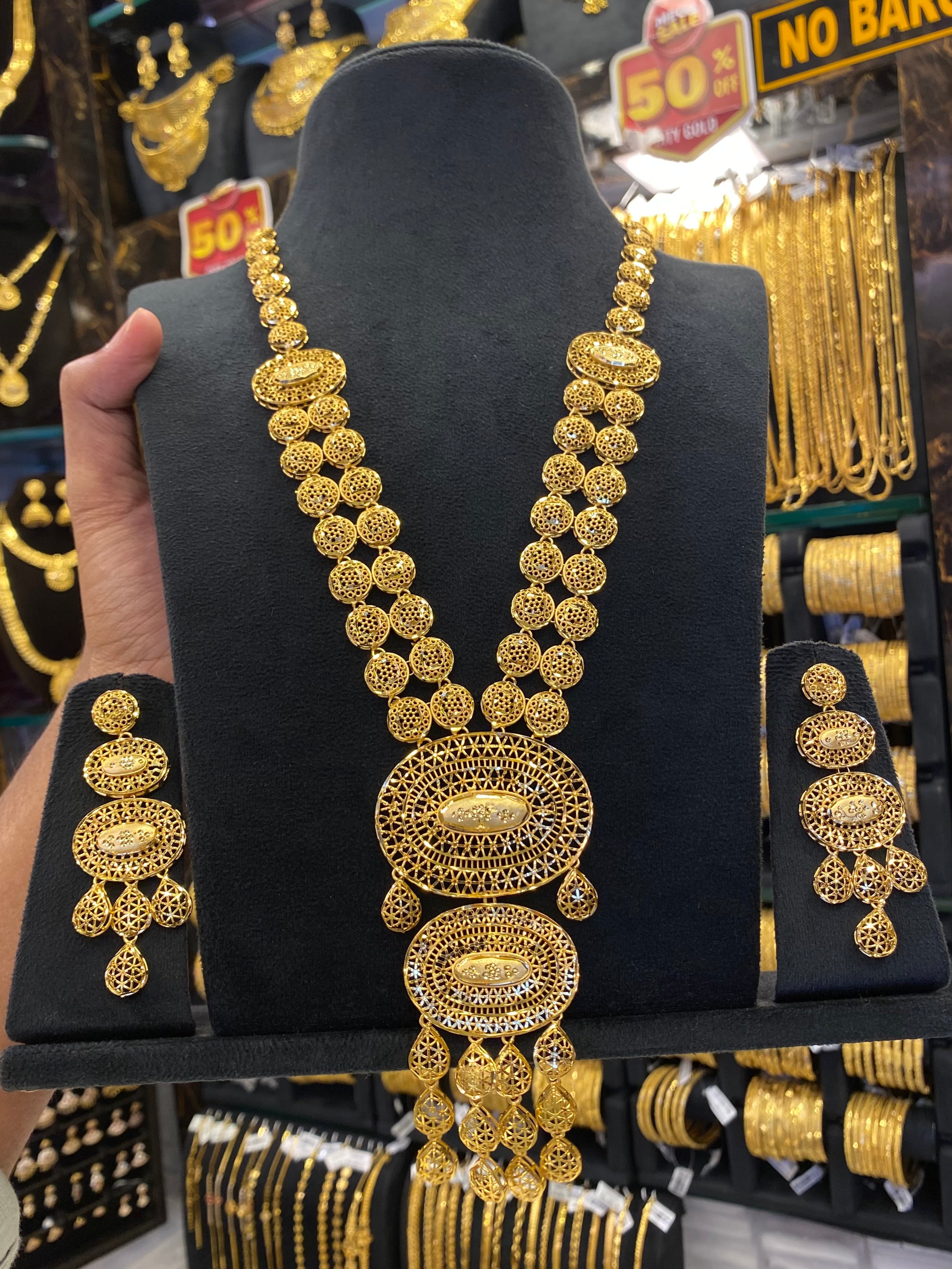 Turkish Style Long Full Gold