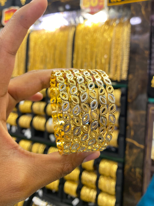 Arabic bangle set of 6 - Sleek style