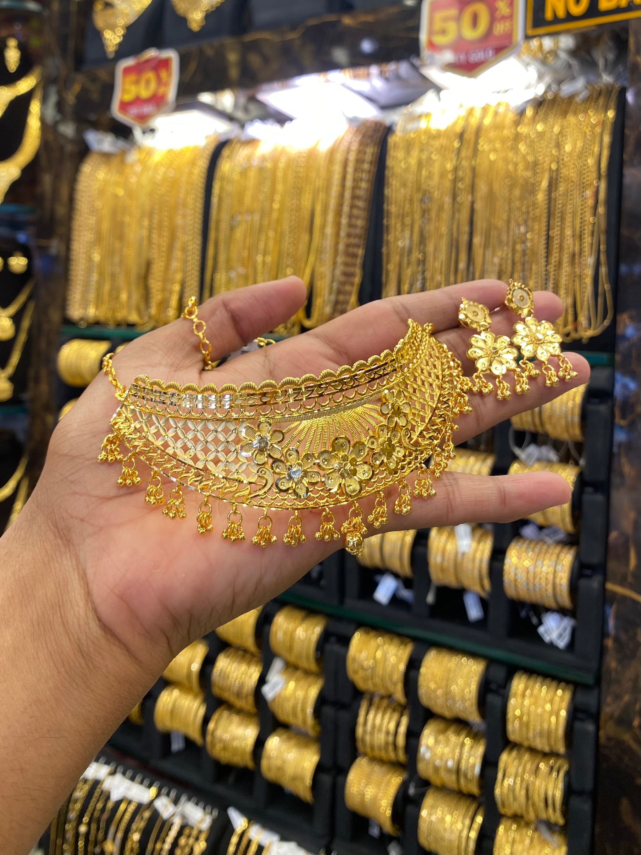 Gold Plated Calcutta Style Choker
