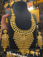 Turkish Style Bridal Set Heavy Full Gold Plated