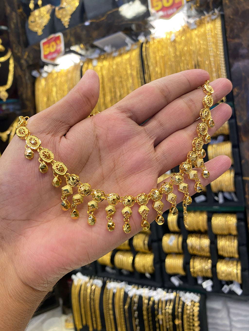 Turkish Style Neck - Gold Plated