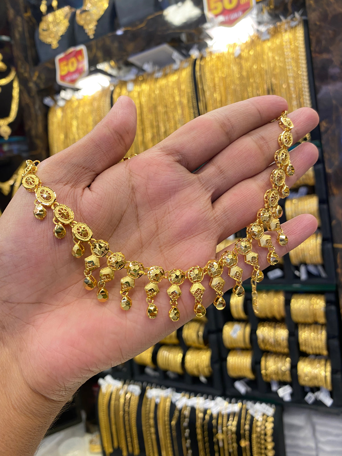 Turkish Style Neck - Gold Plated