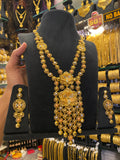 Turkish Style Long Tri Mix - Gold Plated
