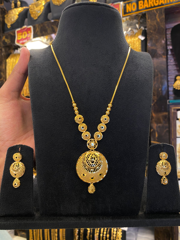 Turkish Style Sleek Set Middle - Gold Plated