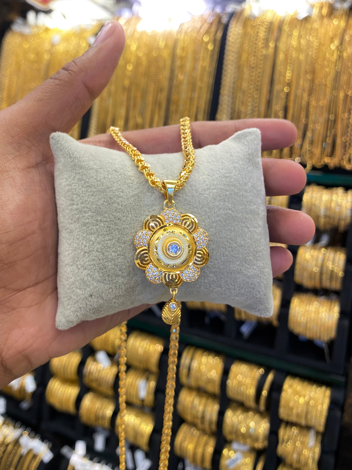 Gold Plated Pendant Chain - 24” Length