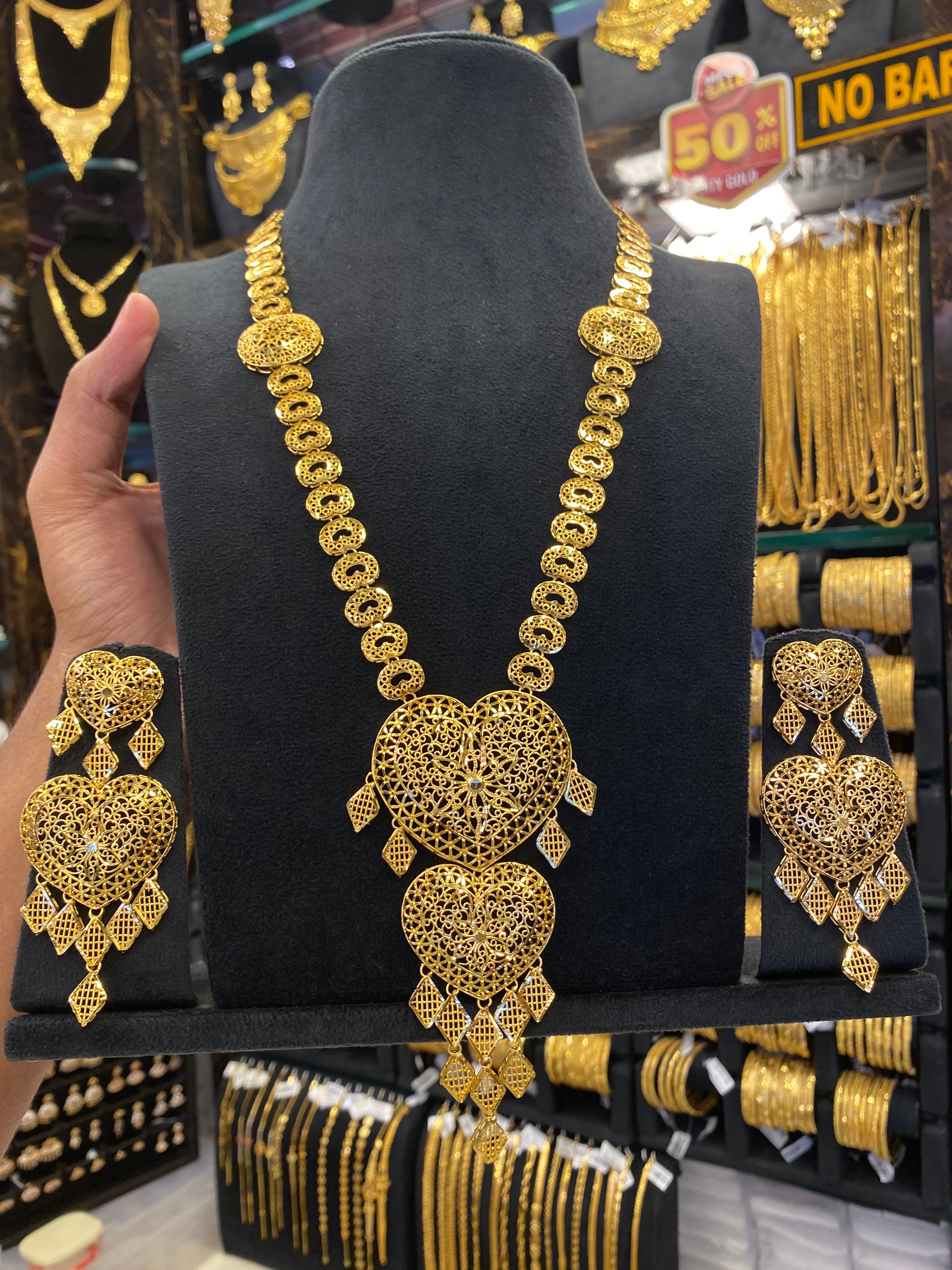 Turkish Style Long Full Gold
