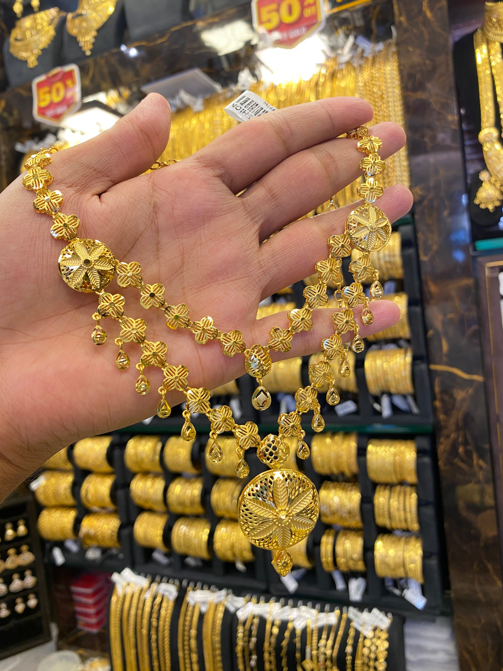 Turkish Style Neck 2Step - Gold Plated