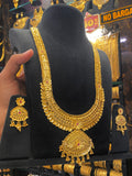 Calcutta Style Heavy Bridal Set Full Gold- Gold Plated