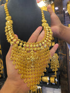Turkish Style Bridal Set Heavy Full Gold Plated