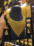 Calcutta Style Neck Set Heavy - Gold Plated