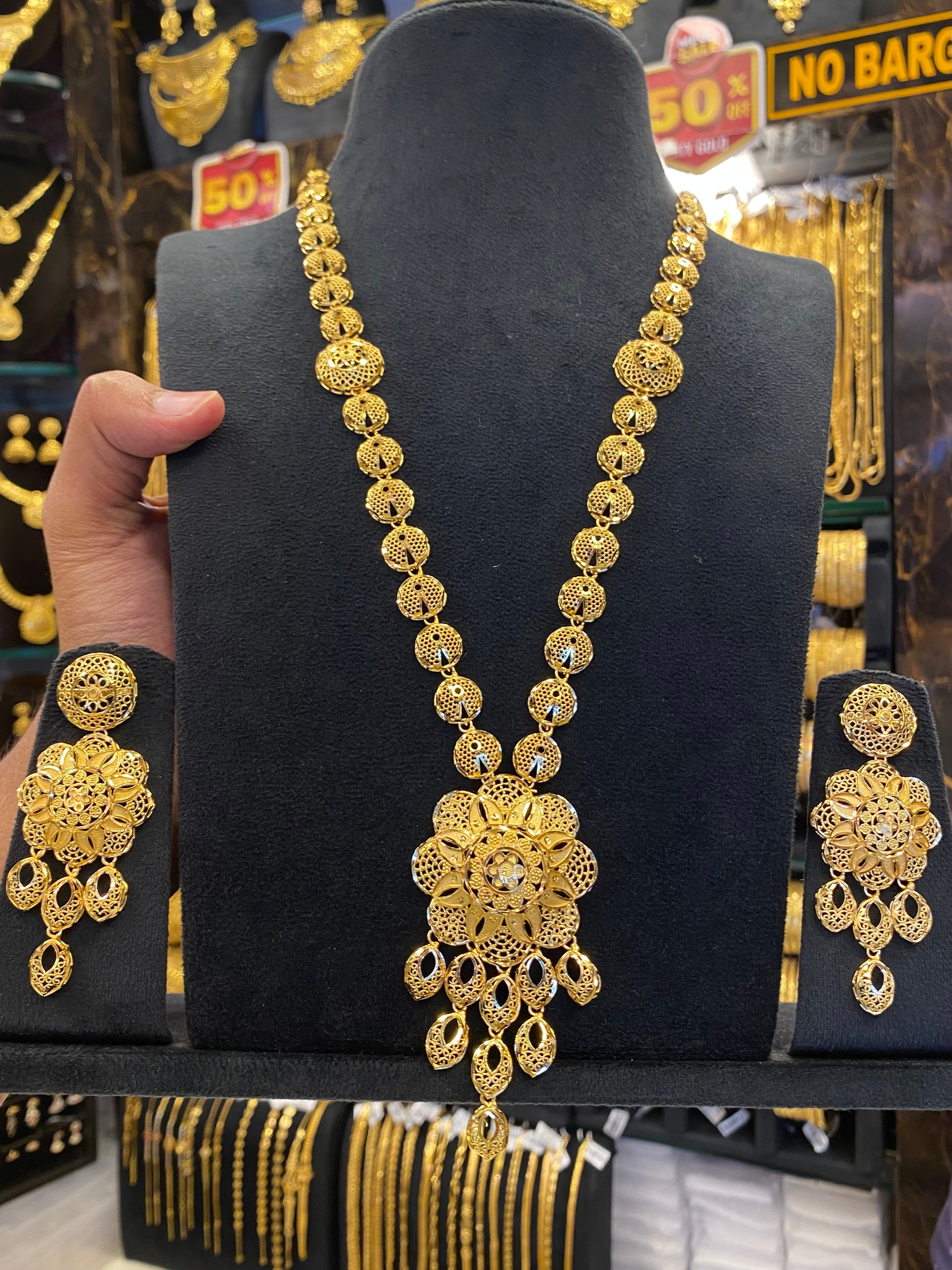 Turkish Style Long Full Gold