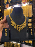 Turkish style neck set - Gold plated