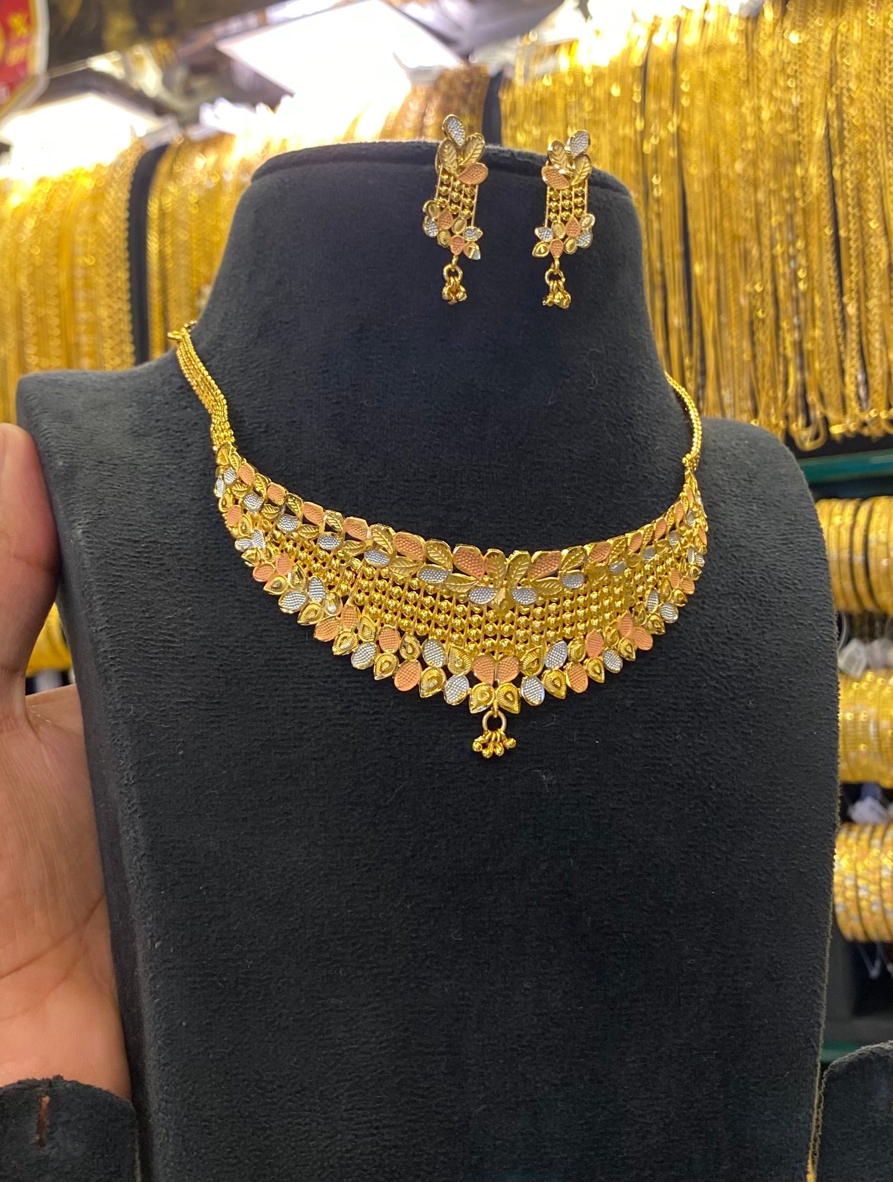 Gold Plated Calcutta Style Choker