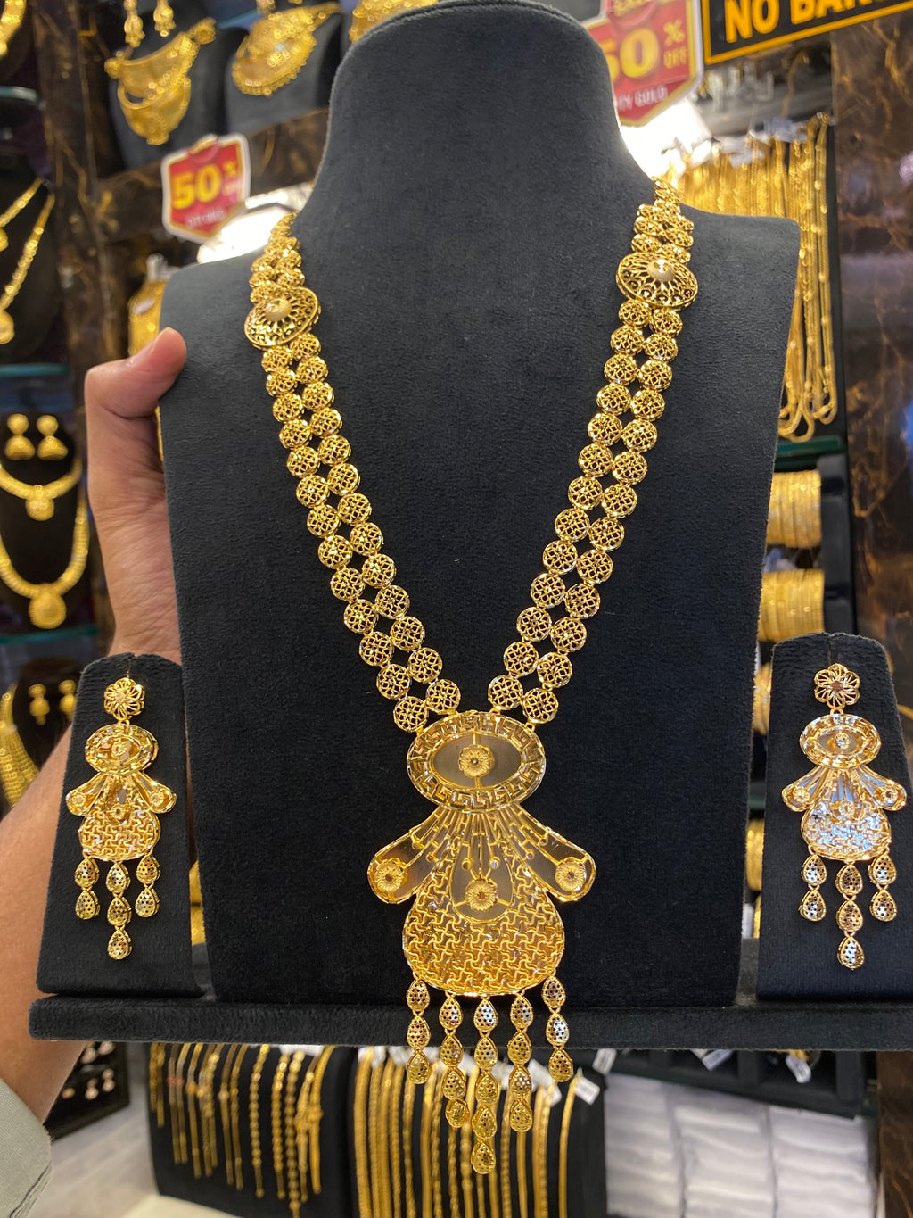 Turkish Style Long Full Gold