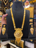 Indian Style Long Set - Gold Plated