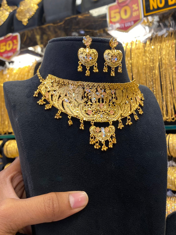 Gold Plated Calcutta Style Choker