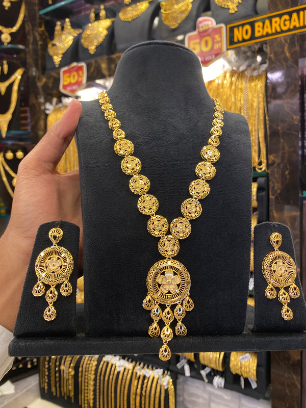 Turkish Style Middle Set Full Gold