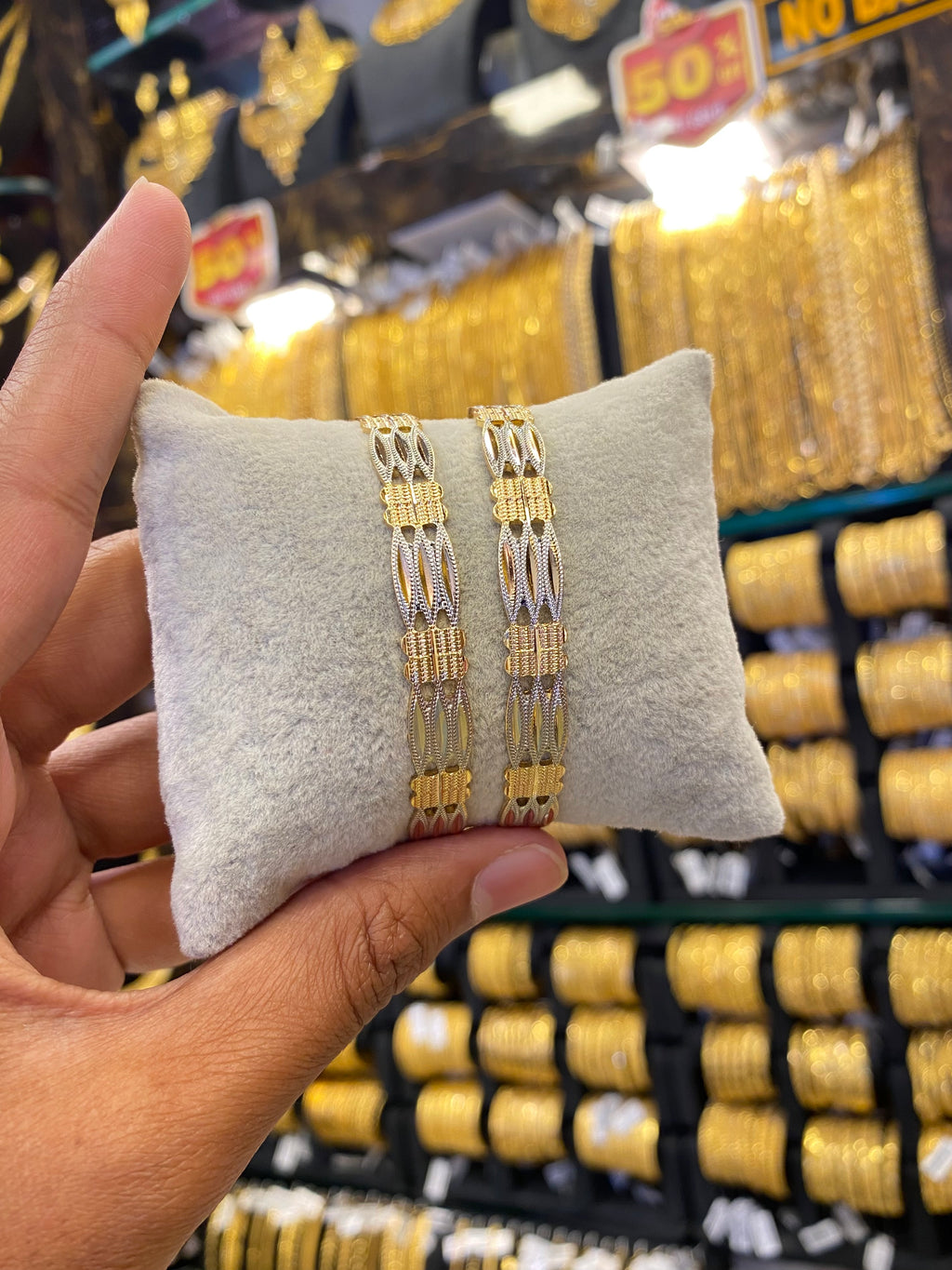 Arabic style bangle 2pcs