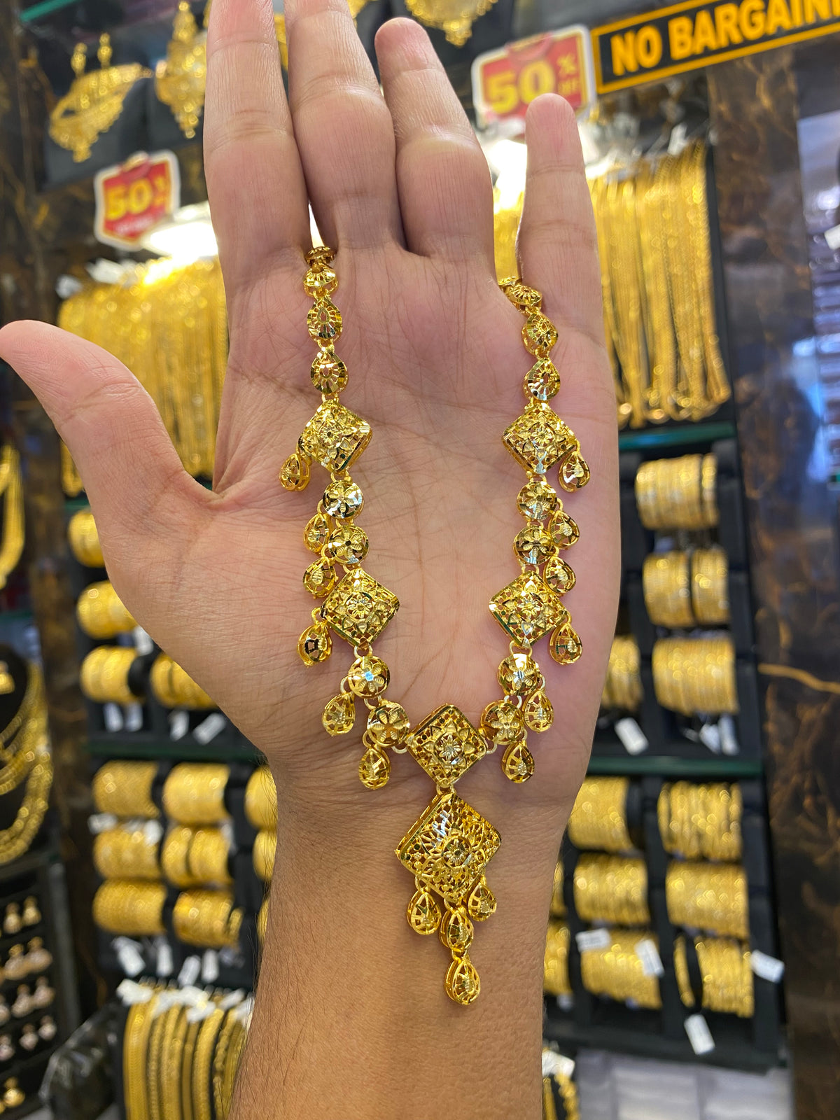 Turkish Style Middle/Short Set - Gold Plated