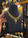 Turkish style neck set - Tri colour