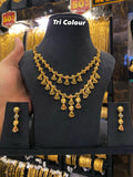 Turkish Style Neck Set Tri Mix