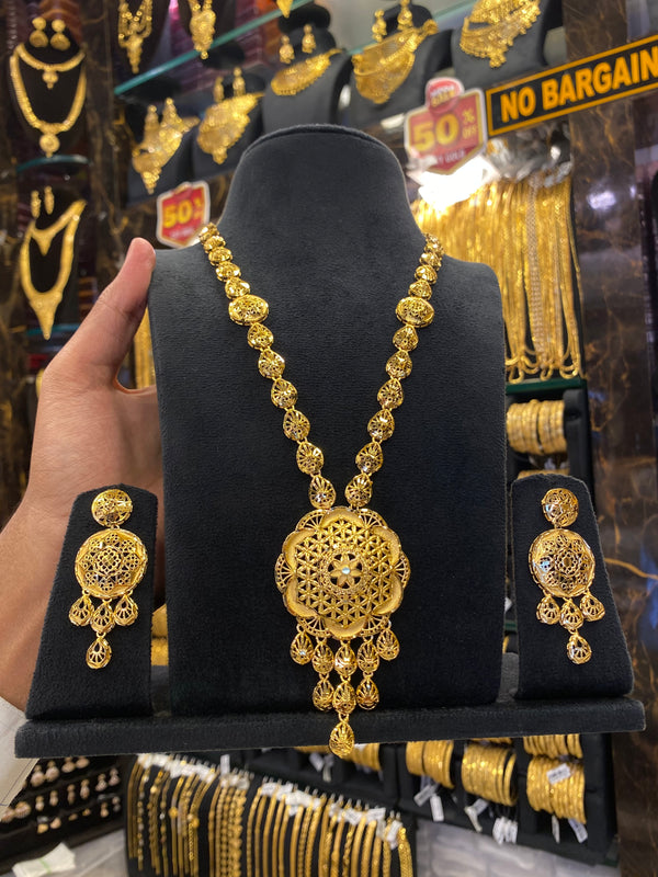 Turkish Style Middle Set Full Gold