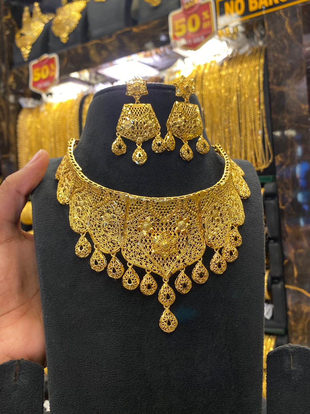 Gold Plated Turkish Style Choker