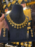 Turkish Style Neck Sleek Set - Gold Plated