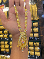 Indian Style Long Set Tri Mix - Gold Plated
