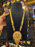 Calcutta Style Gold Plated Long Set