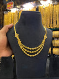 Gold plated neck set - 3 Layer
