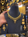 Turkish style neck set - Gold plated