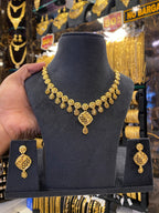 Turkish style neck set - Gold plated