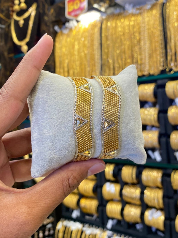 Arabic style bangle 2pcs - FAA FASHION