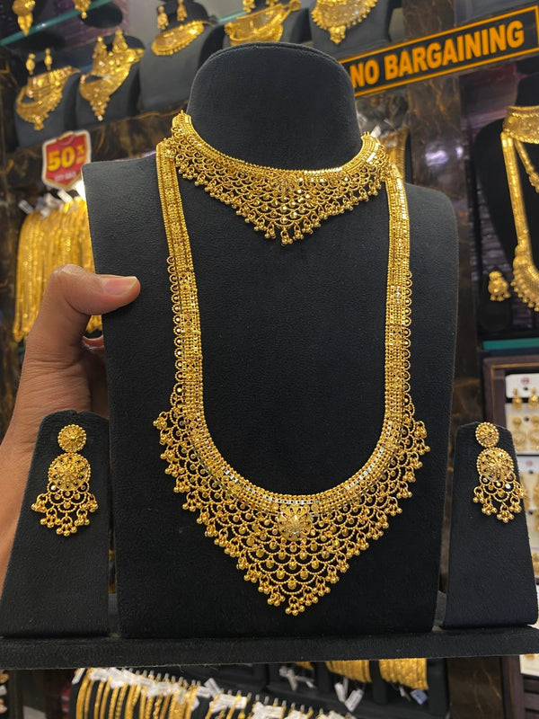 Calcutta Style Combo Set - Gold Plated - FAA FASHION