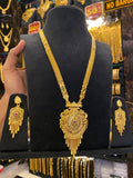 Calcutta Style Long Set - Gold Plated - FAA FASHION