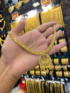 Gold plated neck set - Traditional style - FAA FASHION
