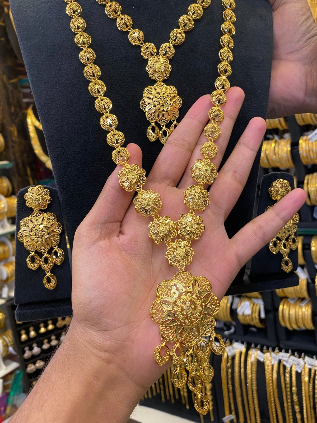 Turkish Style Combo Set Full Gold - FAA FASHION
